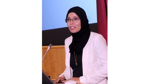 الدكتورة غزلان بن دريس، محاضرة في علوم الأحياء في وايل كورنيل للطب قطر الدكتورة غزلان بن دريس، محاضرة في علوم الأحياء في وايل كورنيل للطب قطر