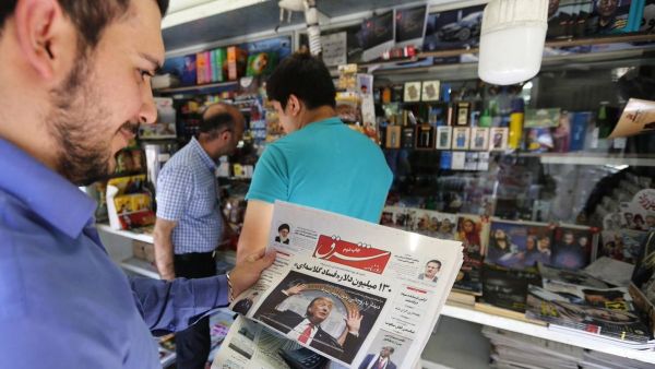 Trump admin announces it will reimpose all sanctions on Iran lifted under the Obama administration  (Twitter)