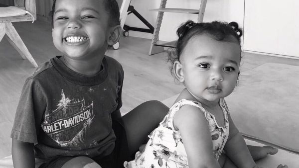 Saint West & Chicago West  (Twitter)