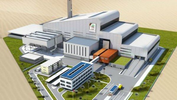 The plant aims to treat 1.82 million tonnes of sold waste a year. The plant aims to treat 1.82 million tonnes of sold waste a year.