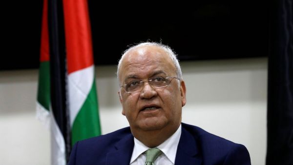 Palestine Liberation Organization (PLO) Secretary-General Saeb Erekat (Twitter)
