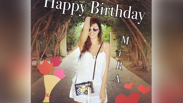 |A picture of Fares on her birthday with a few tweaks from one of her fans. (Facebook)