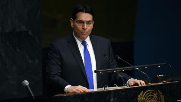 السفير الإسرائيلي لدى الأمم المتحدة داني دانون