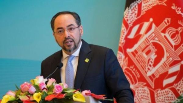 وزير الخارجية الافغاني صلاح الدين رباني 