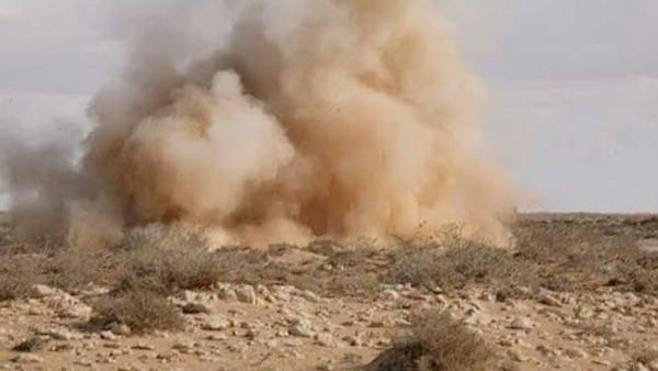 قتلى وجرحى بانفجار لغمين في الاردن 