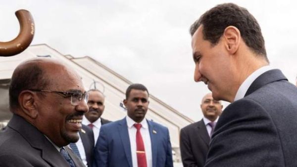 الرئيس السوداني عمر البشير يزور سوريا ويلتقى الأسد