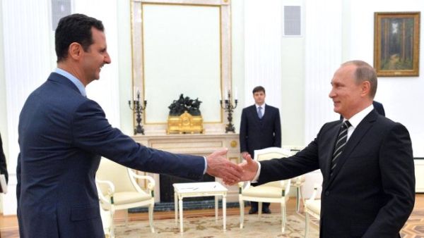 بوتين يبرق للاسد مهنئا "بالنصر الاستراتيجي" في دير الزور