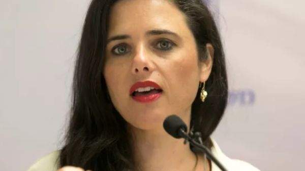 وزيرة القضاء أيليت شاكيد