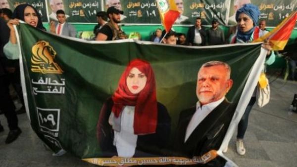 تجمع انتخابي ل"تحالف الفتح" في بغداد

