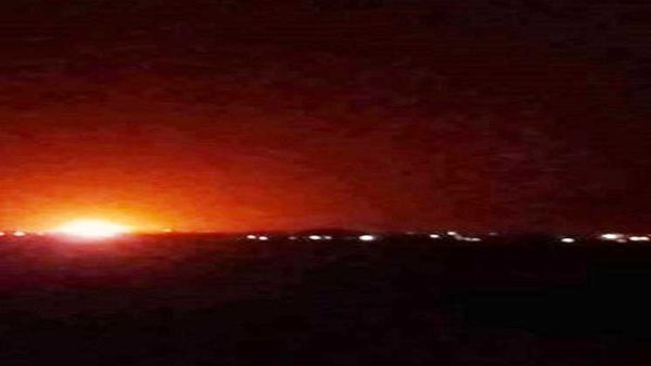 انفجار قرب مطار دمشق يرجح أنه ناتج عن ضربة إسرائيلية
