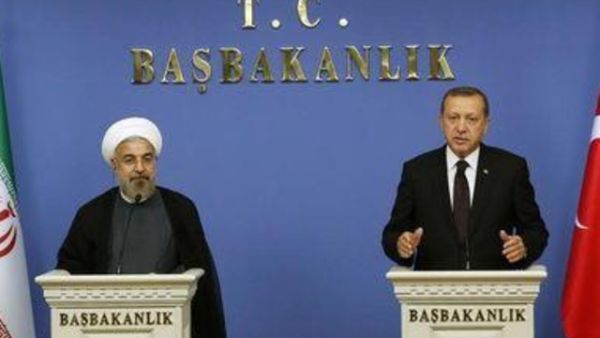 إردوغان وروحاني اتفقا على الإسراع بتنفيذ الهدنة في الغوطة 