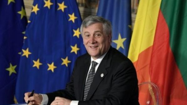 رئيس البرلمان الاوروبي انطونيو تاجاني