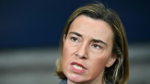 وزيرة خارجية الاتحاد الاوروبي فيديريكا موغيريني
