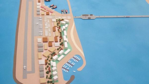 نموذج للجزيرة العائمة المقترحة