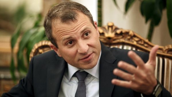 وزير الخارجية اللبناني جبران باسيل