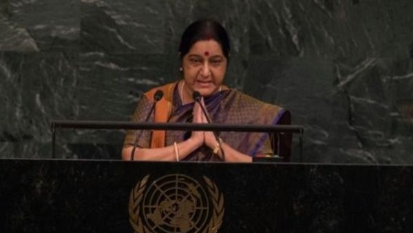 وزيرة الخارجية الهندية سوشما سواراج