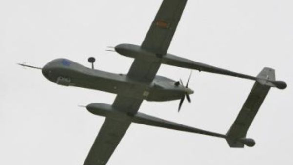 طائرة اسرائيلية من دون طيار من طراز هيرون بي تي
