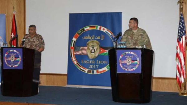 انطلاق فعاليات تمرين "الأسد المتأهب" في الاردن

