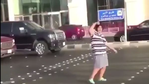 صورة ماخوذة من الفيديو