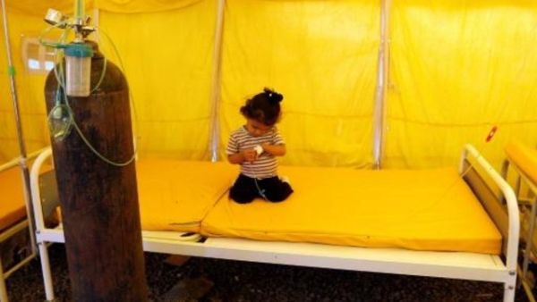 اكثر من مليون طفل يمني معرضون للموت بالكوليرا