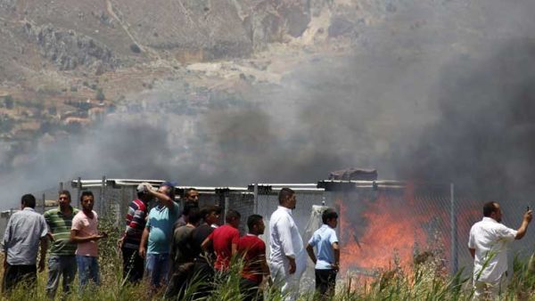 وفاة فتاة بحريق في مخيم للاجئين السوريين في لبنان

