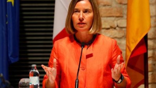 وزيرة خارجية الاتحاد الأوروبي فيديريكا موغيريني