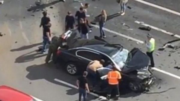 تحطم سيارة بوتين في حادث مروّع