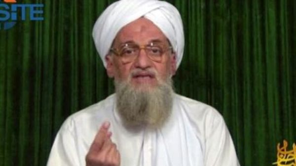 زعيم تنظيم القاعدة ايمن الظواهري
