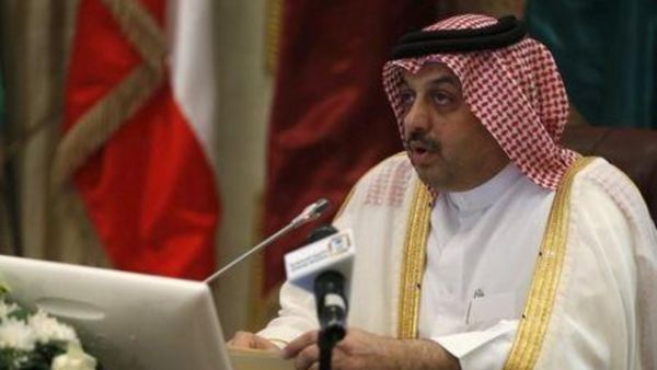 خالد بن محمد العطية وزير الدولة لشؤون الدفاع القطري
