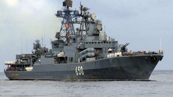 روسيا ترسل المدمرة سميتليفي إلى سوريا
