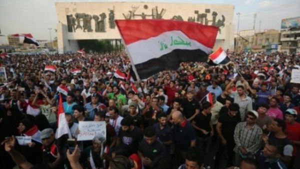 ارشيف/ تظاهرات للتيار الصدري في بغداد للمطالبة بالاصلاح ومحاربة الفساد