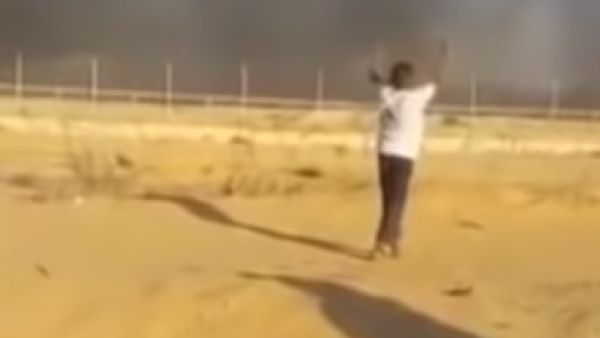 صورة ثابتة ماخوذة من تسجيل الفيديو