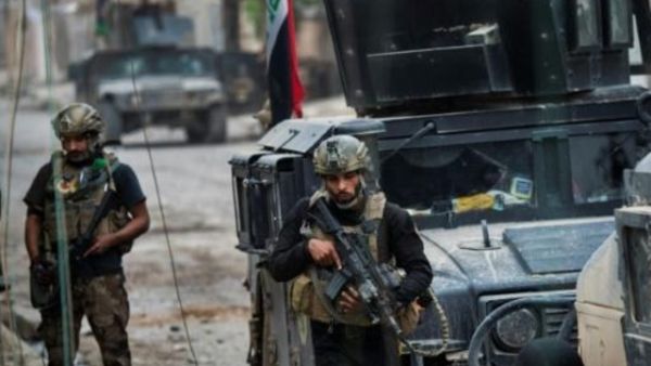 عنصران من قوات العمليات الخاصة العراقية
