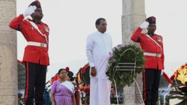 رئيس سريلانكا مايثريبالا سيريسينا
