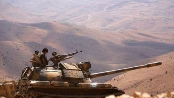 دبابة تابعة للجيش السوري
