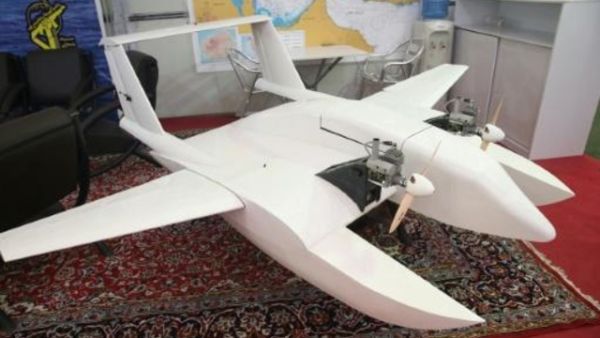 صورة نشرتها وكالة تسنيم الاربعاء 26 تشرين الاول/اكتوبر 2016 ل"طائرة انتحارية من دون طيار" في طهران

