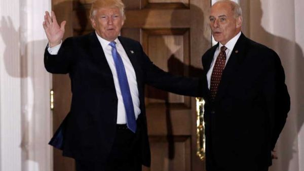 ترامب يختار الجنرال المتقاعد جون كيلي لتولي وزارة الأمن الداخلي