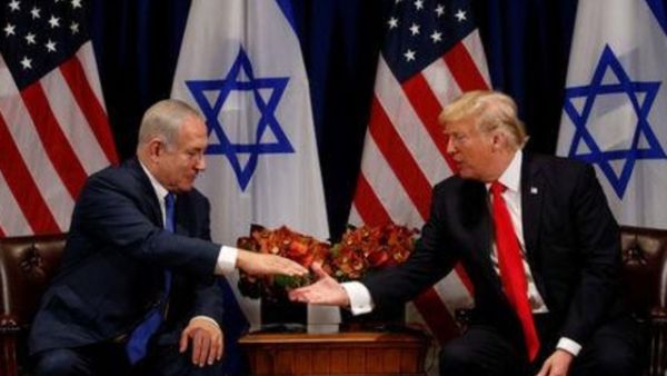 دونالد ترامب وبنيامين نتانياهو