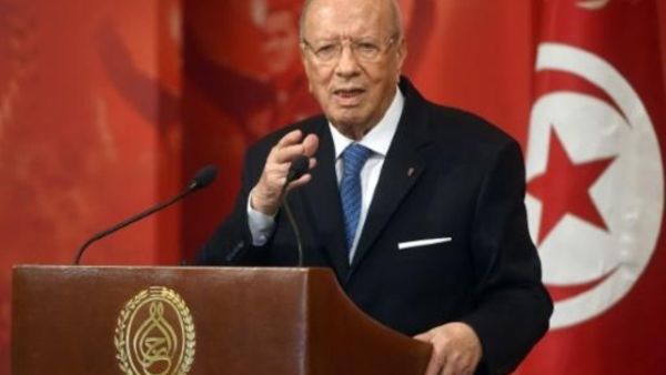 رئيس الجمهورية التونسي الباجي قايد السبسي

