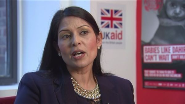 الوزيرة بيري باتيل