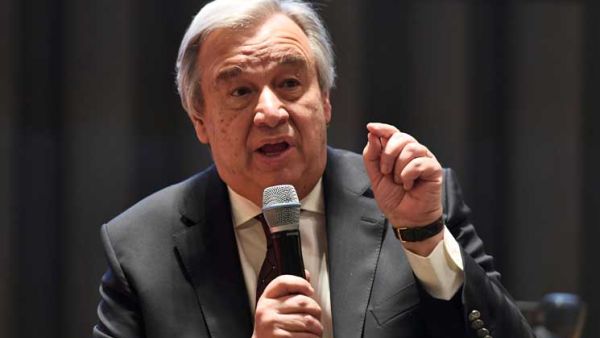 الامين العام للامم المتحدة انطونيو غوتيريش