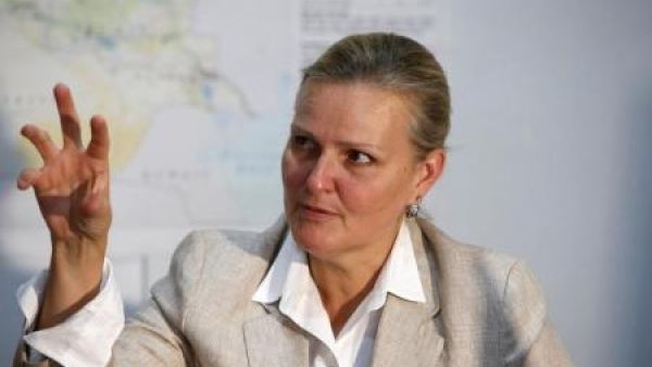 ليز جراند منسقة الأمم المتحدة للشؤون الإنسانية في العراق