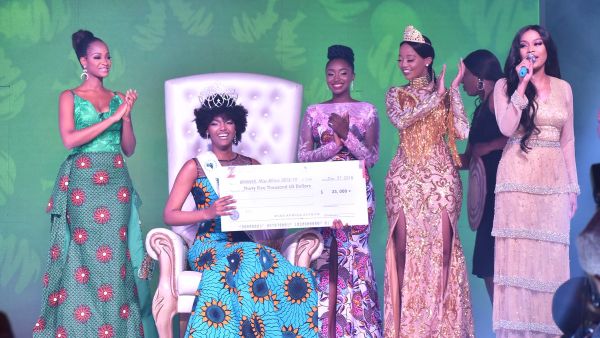 Dorcas Kasinde from Congo wins miss Africa for 2018. (@MissAfrica_2018/ Twitter)