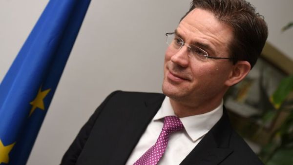 European Commission Vice-President Jyrki Katainen, seen January 31, 2017, is in charge of jobs, growth, investment and competitiveness for the EU's executive arm.  (AFP/File) 