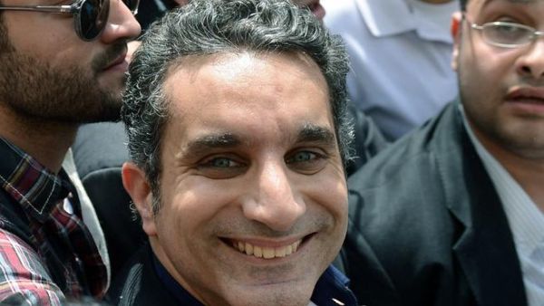 Bassem Youssef joined the chorus of mockery, leading to the Education Minister being forced to delete his Facebook posts. (File photo)