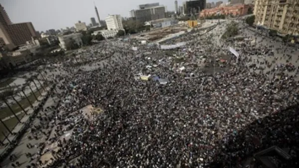 ميدان التحرير ظهر الجمعة/ا.ف.ب