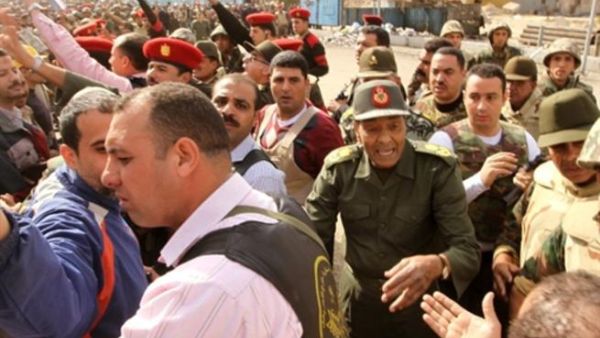 رئيس المجلس العسكري الحاكم في مصر المشير طنطاوي