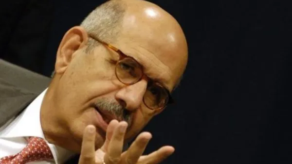 البرادعي الحائز على جائزة نوبل للسلام عام 2005
