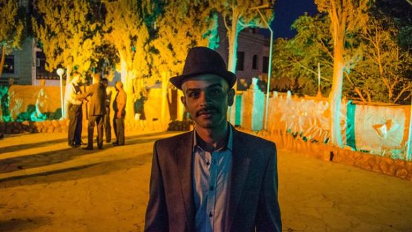 Khaleel Abu Haltam, 31, debuts the largest mural in the Middle East in Amman, Jordan. (Albawaba/J. Zach Hollo)