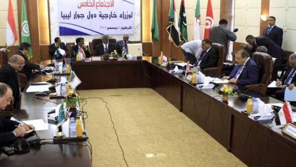 اجتماع وزاري لدول جوار ليبيا